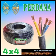 Kabel Audio Speaker 4x4 Perdana Kabel Listrik isi 4 Serabut 50m