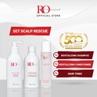Ridz Okumura Essentials Set Scalp Rescue | Vitamin Rambut Gugur | Shampoo Kelemumur | Tonik Rambut | Syampu Kelemumur