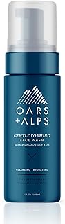 Oars + Alps Gentle Foaming Face Wash and Moisturizer, Dermatologist Tested Skin Care Infused with Pr