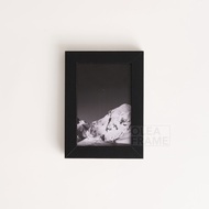 KAYU Veneer Black Wooden Photo Frame - 5R Photo Frame