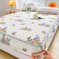 Protective Cover Brushed Quilted Thickened Bed Sheet Protective Cover All-Inclusive Bed Cover Mattre