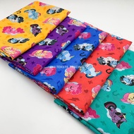 Kain Polyester Printed 48''  (Price per 1 meter) Jenis Kain  Nipis Macam Kain Pongee