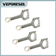 4pcs Engine Connecting Rods 11247624616 for BMW Sedan F10 F25 F30 F31 X1 X3 X4 X5 4 328i 428i Drive 