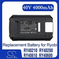 Cameron Sino Replacement Battery for Ryobi  40V 14 IN Brushless Chain Saw,, Fits P/N BPL3626,BPL3626