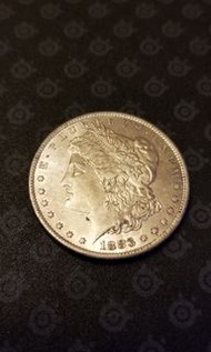 美國1883年O記摩根壹圓DOLLAR銀幣