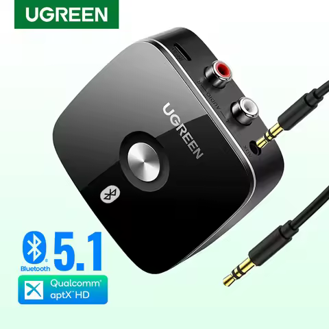【RU special】 UGREEN RCA Bluetooth aptX / aptX HD For Speaker Earphones Adapter