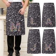 Half Apron For Restaurants Cooking Cafeteria Half-Length Short Treasure