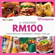 foodpanda (Platform-wide) RM100 e-Voucher - 30 Days Validity