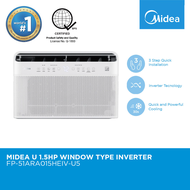 Midea U-Shape 1.5hp Window Inverter Aircon