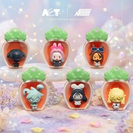 Alien Stage Blind Box Rabbit Carrot Keychain Mini Figure ALNST Anime Mystery Bag Charm for Fans Birt