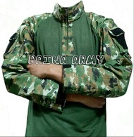 kaos tactical bdu combat loreng kostrad/linud + bonus