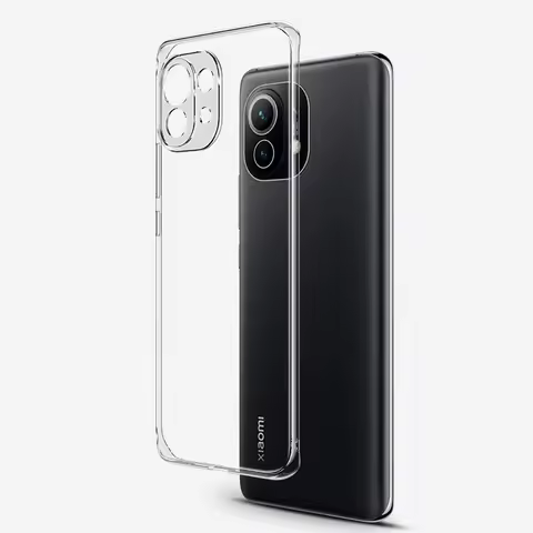 Ultra Thin Clear Case On The For Xiaomi 11 Lite 5G NE Transparent TPU Silicone Soft Mi Xiomi 11Lite 