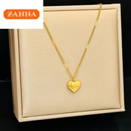 rantai emas 916 original Love Heart Necklace