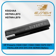 HP KS524AA HSTNN-LB73 HSTNN-LB79 for Presario CQ40 CQ41 CQ50 CQ60 CQ70 CQ71 PAVILLION DV4 DV5 DV6 SE
