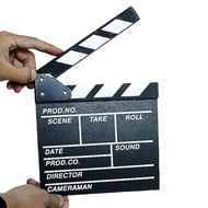 COD Director Video Scene Clapperboard TV Movie Clapper Board Film Slate Cut Prop Plank