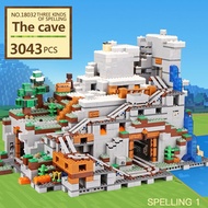 Lepin 18032 Minecrafter My World Building Blocks brick for Toddlers Iron Golem Toys Mountain Cave  I