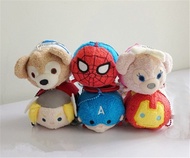 Tsum Tsum Marvel Plush doll Iron Man Spiderman Thor Captain America Tsum Tsum mini doll Collection C