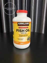 [ ĐỦ BILL STORE + AIR] Viên Uống Dầu Cá Kirkland Fish Oil Omega3 1000mg 400 Viên _ Live mua hàng tại