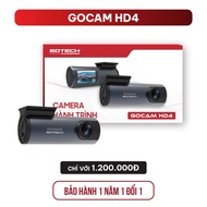 Gotech Gocam HD4 front dash cam records quality