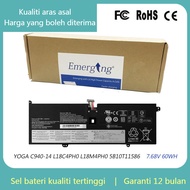 7.68V Battery For Lenovo YOGA C940-14 14IIL L18C4PH0 L18M4PH0 5B10T11586 2ICP5/44/129-2