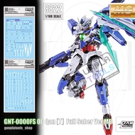 [D.L Model] Water decal GN16 For GNT-0000FS 00 Qan[T]Full Saber Ver.MB (MG) OO qanta [DABAN 8822]