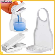 FA|  No-mess Detergent Dispenser Detergent Bottle Holder Laundry Detergent Dispenser with Nozzle Swi