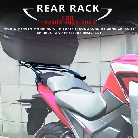MTKRACING Top Box Bracket For HONDA CB200X 2021-2025 Rear Carrier Luggage Rack Tailbox Fixer Holder 