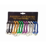 GANTUNGAN (1 K CONTENTS 12) 6cm Carabiner Keychain / Karbiner / Carbiner / Karbiner
