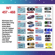 Decal 457 - 465 | Kaido House Zero Nismo Playstation Civic FL Type R Top Secret KLIMS Inno Tampo OP 