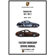 Porsche 911 997 And 997.2 2004 - 2014 Factory Workshop Repair Service Manual