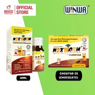 Noxworm Chewable Tablet 2's / Suspension 10ML (Chocolate)
