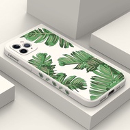 Green Leaf Phone Case For iPhone 17 Air 16 Plus 16E Pro Max 4G 5G Fashion Cover