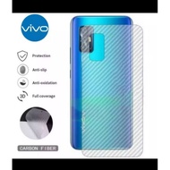 INFINIX ZERO 8 ZERO8 SKIN CABON CARBON GARSKIN BACK