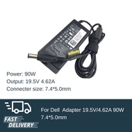 Dell Adapter เกรด Original 19.5V/4.62A 90W หัวขนาด 7.4*5.0mm สายชาร์จ เดล อะแดปเตอร์ สายชาร์จ Dell (