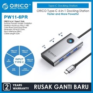 ORICO Type C Hub 5Gbps USB 3.0, USB-C PD100W, HDMI 4K@30Hz, RJ45 2.5G - PW11-6PR