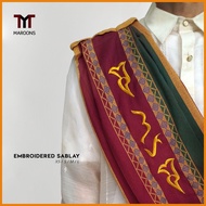 ◷ Maroons- UP Sablay University of the Philippines ( Embroidered Baybayin)
