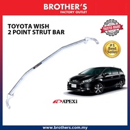 TOYOTA WISH 2 POINT FRONT STRUT BAR