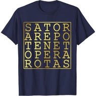 Sator Square Adult T-Shirt - Arepo Tenet Opera Rotas T-Shirt Fashion Tops for Boys and Girls Distro 