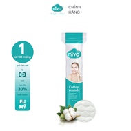 COMBO 03 Bông Tẩy Trang Tròn Niva CZ2 Túi 100 Miếng Cao Cấp Bông Tự Nhiên Công Nghệ Kháng Khuẩn