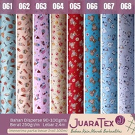 JuaraTex : Kain Katun Disperse Mikrotex Polymicro Disperse (GROSIR 6)