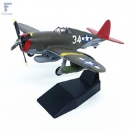 [Flameer] WW2 Classic Fighter Fighter Model Ready-Made Historic Warplane Model Painted Finish Alloy 