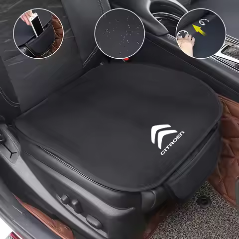 Car Front Back Seat Cushion Protector Pad Non-Slip Cover For Citroen C5 X7 C6 Xsara Elysee Berlingo 