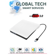 External Drive DVD USB 3.0 Writer/Burner/Rewriter/CD ROM Drive Player