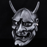 Mask หน้ากาก ยักษ์ Oni ตํานานอสูรกาย ปีศาจความชั่วร้าย ยักษ์อสูรญี่ปุ่น Monster devil วัสดุ ไฟเบอร์ก