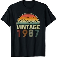 Classic 38th Anniversary Birthday Gift Ideas Vintage T-Shirt 1987