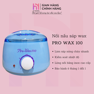 [XẢ KHO] Nồi Nấu Sáp Wax Lông ProWax100 Cao CấpTan Chảy Nhanh Màu Xanh Độc Đáo HY WAXING 8582