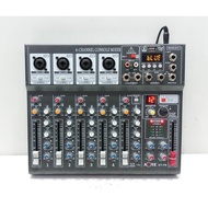 สเตอริโอมิกเซอร์ 6 ช่อง ผสมสัญญาณเสียง รุ่น KT-P6 ระบบ AC/DC12 V / Mixer 7Ch A07 รุ่นใหม่