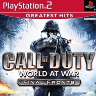 Call of Duty World At War PS2 PS2 Games Game Disc
