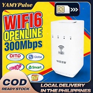 YAMY Router WIFI6 with sim slot Speed Router 1000 Mbps Supports 4G/5G Compatible with all SIM cards 