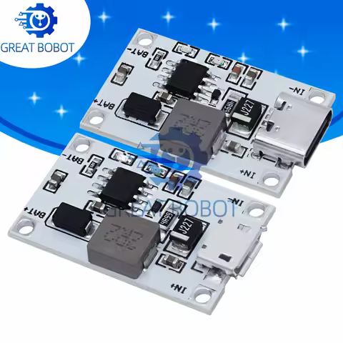 5V 2A Lithium Battery Charger Board: 2S 7.4V/8.4V with Step-Up & Protection – Fits Li-Po, Li-ion & 1